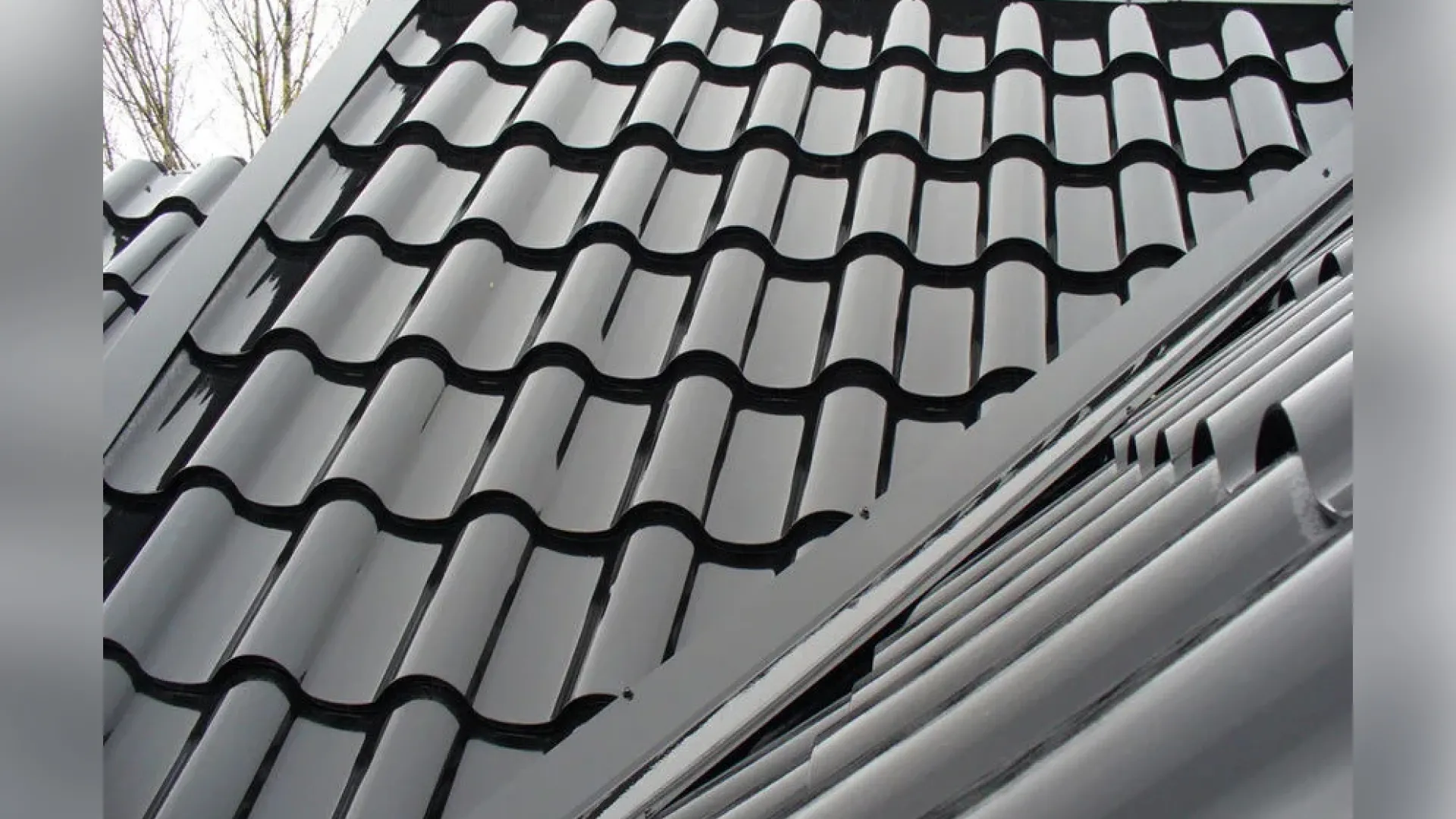 Металлочерепица  1.16хL м Джокер черный RAL 9005 матовое